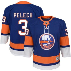 Adam Pelech New York Islanders Youth Home Premier Jersey - Blue