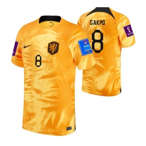 Netherlands Cody Gakpo Home Jersey 2022 World Cup Kit