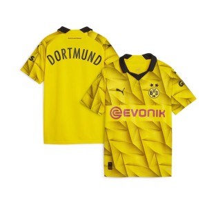 Borussia Dortmund Puma Youth 2023/24 Third Replica Jersey - Yellow