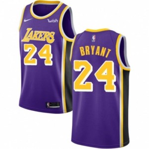 Men's Los Angeles Lakers Kobe Bryant Statement Jersey Purple