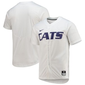 Kansas State Wildcats Nike Replica Baseball Jersey - White