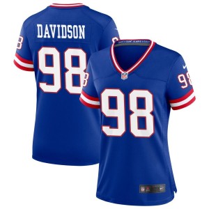 D.J. Davidson New York Giants Nike Women's Classic Game Jersey - Royal