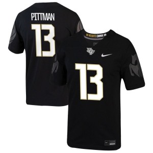 Randy Pittman UCF Knights Nike NIL Replica Football Jersey - Black