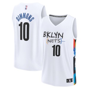 Ben Simmons Brooklyn Nets Fanatics Branded Youth 2022/23 Fastbreak Jersey - City Edition - White
