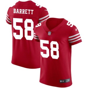 Alex Barrett San Francisco 49ers Nike Vapor Elite Jersey - Scarlet