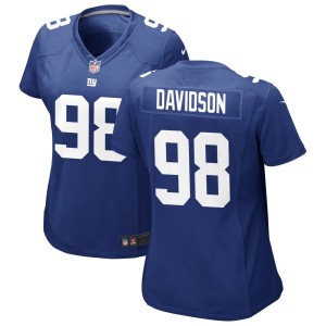 D.J. Davidson New York Giants Nike Women's Jersey - Royal