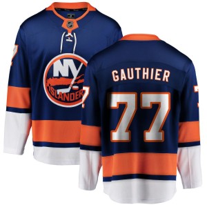 Julien Gauthier New York Islanders Fanatics Branded Home Breakaway Jersey - Blue