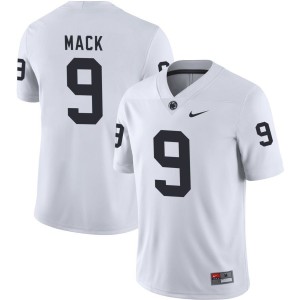 King Mack Penn State Nittany Lions Nike NIL Replica Football Jersey - White