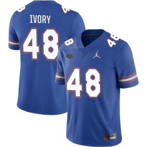 Quincy Ivory Florida Gators Jordan Brand NIL Replica Football Jersey - Royal