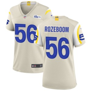 Christian Rozeboom Nike Los Angeles Rams Women's Game Jersey - Bone