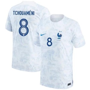 France Aurelien Tchouameni Away Jersey 2022 World Cup Kit