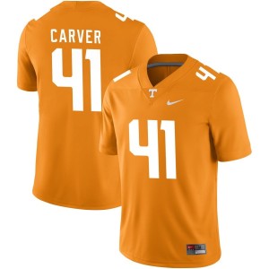 JT Carver Tennessee Volunteers Nike NIL Replica Football Jersey - White