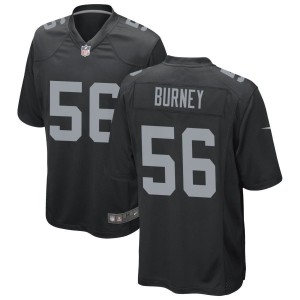 Amari Burney Las Vegas Raiders Nike Game Jersey - Black