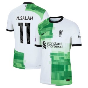 Mohamed Salah Liverpool Nike 2023/24 Away Authentic Player Jersey - White