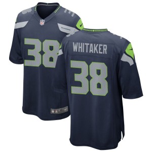 Andrew Whitaker Seattle Seahawks Nike Game Jersey - College Navy