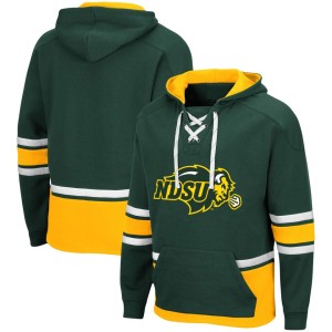 NDSU Bison Colosseum Lace Up 3.0 Pullover Hoodie - Green