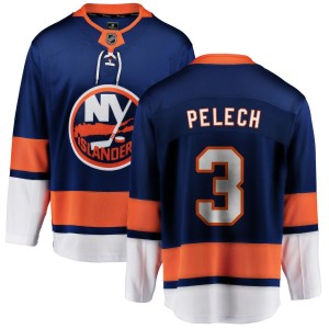 Adam Pelech New York Islanders Fanatics Branded Home Breakaway Jersey - Blue