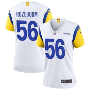 Christian Rozeboom Los Angeles Rams Nike Women's Alternate Jersey - White