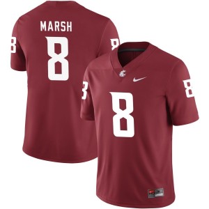Armani Marsh Washington State Cougars Nike NIL Replica Football Jersey - Crimson