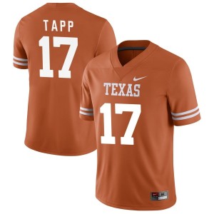 J'Mond Tapp Texas Longhorns Nike NIL Replica Football Jersey - Texas Orange