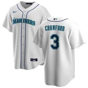 J.P. Crawford Seattle Mariners Nike Youth Home Replica Jersey - White