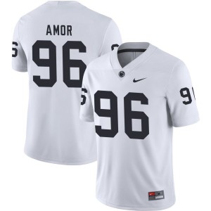 Barney Amor Penn State Nittany Lions Nike NIL Replica Football Jersey - White