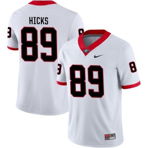 Braxton Hicks Georgia Bulldogs Nike NIL Replica Football Jersey - White