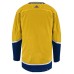 Customizable Nashville Predators Adidas Primegreen Authentic NHL Hockey Jersey