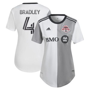 Michael Bradley Toronto FC adidas Women's 2022 Community Kit Replica Player Jersey - White