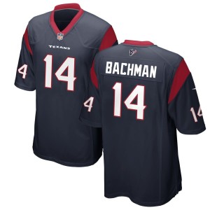 Alex Bachman Houston Texans Nike Game Jersey - Navy