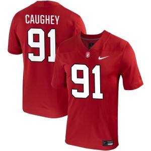 Pat Caughey Stanford Cardinal Nike NIL Replica Football Jersey - Cardinal