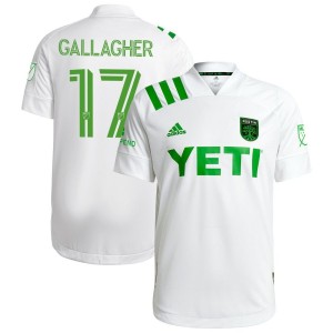 Jon Gallagher Austin FC adidas 2021 Secondary Legends Authentic Jersey - White