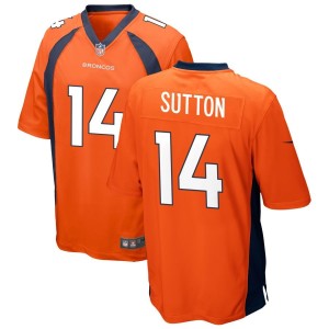 Courtland Sutton Denver Broncos Nike Game Jersey - Orange