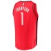 Amen Thompson Houston Rockets Fanatics Branded 2023 NBA Draft First Round Pick Fast Break Replica Jersey - Icon Edition - Red