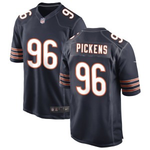 Zacch Pickens Chicago Bears Nike Game Jersey - Navy