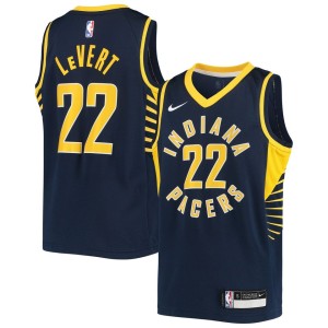 Caris LeVert Indiana Pacers Nike Youth 2020/21 Swingman Jersey - Navy - Icon Edition