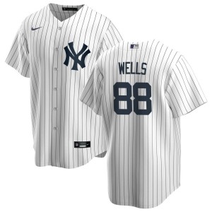 Austin Wells New York Yankees Nike Home Replica Jersey - White