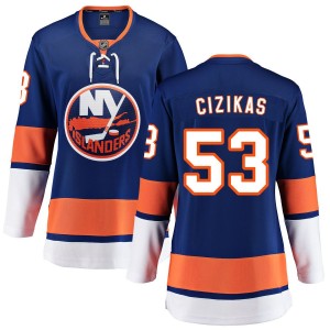Casey Cizikas New York Islanders Fanatics Branded Women's Home Breakaway Jersey - Blue