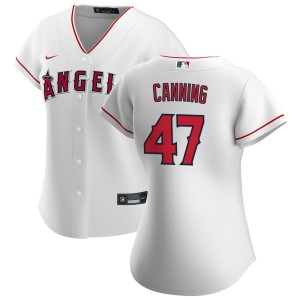 Griffin Canning Los Angeles Angels Nike Women's Home Replica Jersey - White