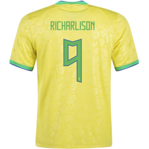 Brazil Richarlison Home Jersey 2022 World Cup Kit