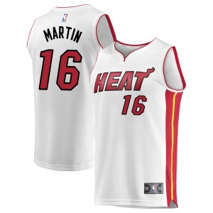 Caleb Martin Miami Heat Fanatics Branded Youth Fast Break Replica Jersey White - Association Edition