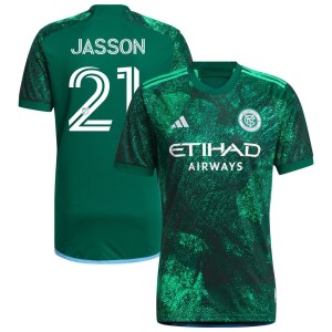 Andres Jasson  New York City FC adidas 2023 The Parks Replica Jersey - Green