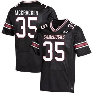 Chase McCracken South Carolina Gamecocks Under Armour NIL Replica Football Jersey - Black