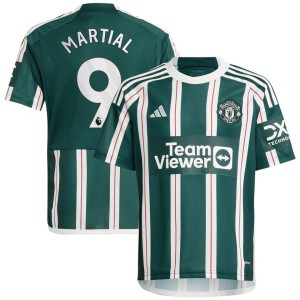 Anthony Martial Manchester United adidas Youth 2023/24 Away Replica Player Jersey - Green