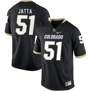 Isaiah Jatta Colorado Buffaloes Nike NIL Replica Football Jersey - Black