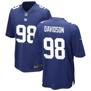 D.J. Davidson New York Giants Nike Game Jersey - Royal