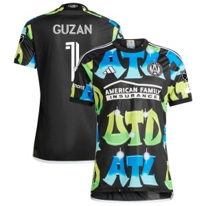 Brad Guzan  Atlanta United FC adidas 2023 The 404 Authentic Jersey - Black