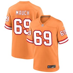 Cody Mauch Tampa Bay Buccaneers Nike Throwback Game Jersey - Orange