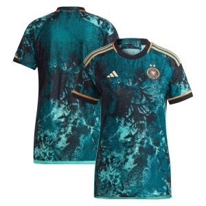 Germany Women's National Team adidas Women's 2023 Away Authentic Jersey - Teal