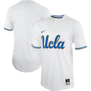 UCLA Bruins Nike Unisex Two-Button Replica Softball Jersey - White